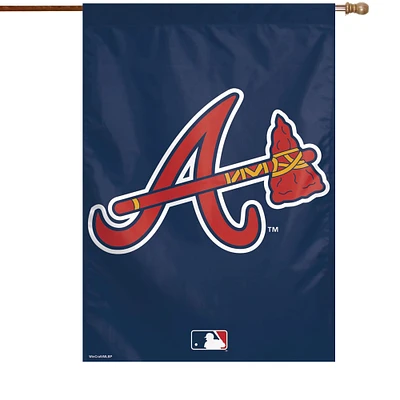 WinCraft Atlanta Braves 71,1 x 101,6 cm Grand logo House Flag