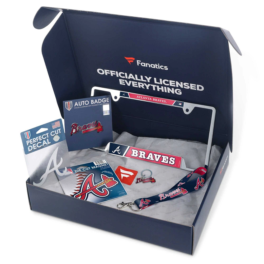 WinCraft Atlanta Braves Fanatics Coffret cadeau automobile