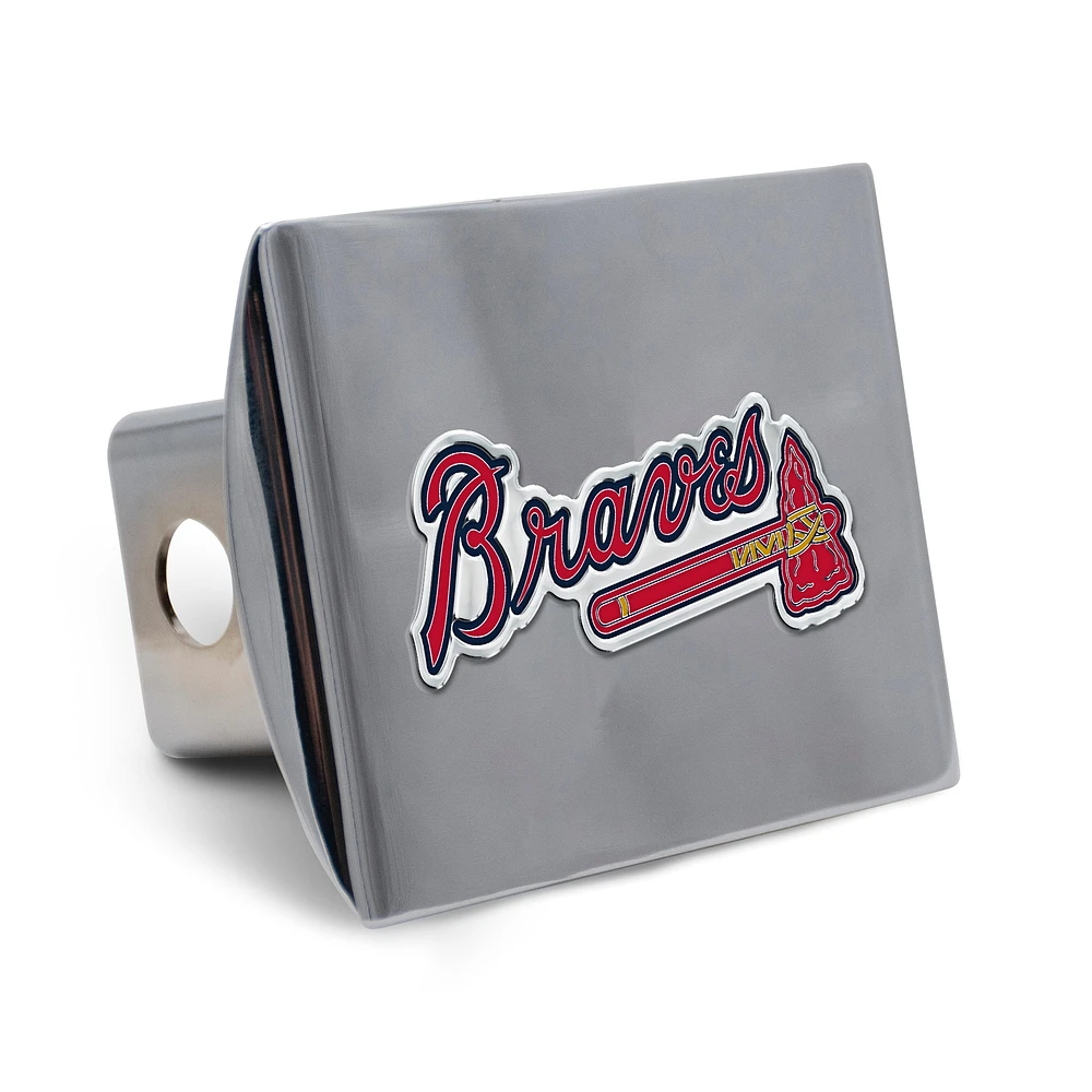 WinCraft Atlanta Braves Premium Metal Hitch Cover