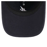 Women's New Era  Navy Atlanta Braves Preppy Team 9TWENTY Adjustable Hat