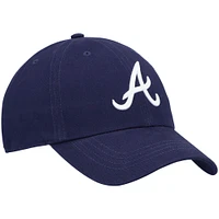 Women's '47 Navy Atlanta Braves Team Miata Clean Up Adjustable Hat