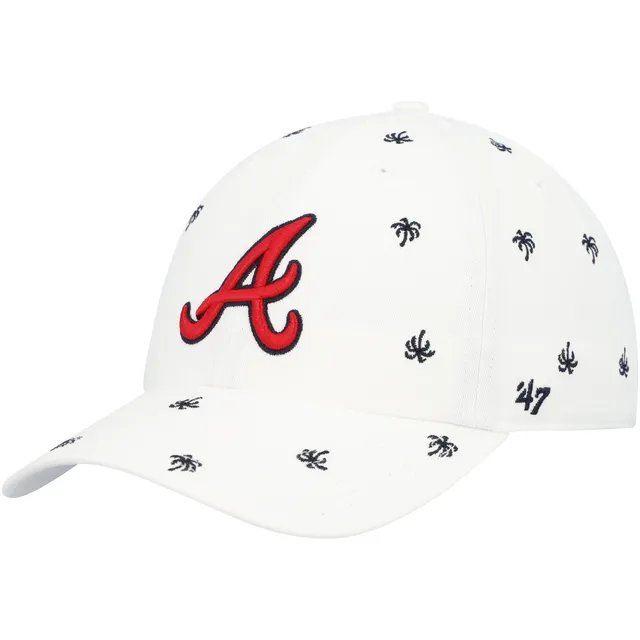 Lids Atlanta Braves '47 Women's Spring Training Confetti Clean Up  Adjustable Hat - White