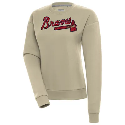 Atlanta Braves Antigua Women's Victory Pullover Sweatshirt