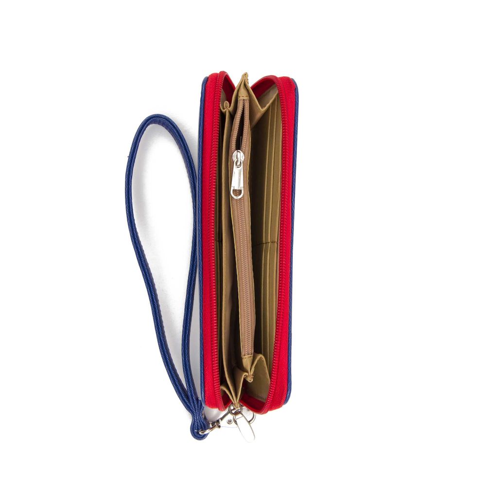 Women's Atlanta Braves Zip-Around Wristlet Wallet