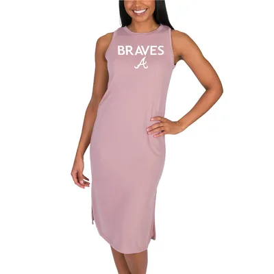 Atlanta Braves Concepts Sport Women's Astoria Nightdress - Pink