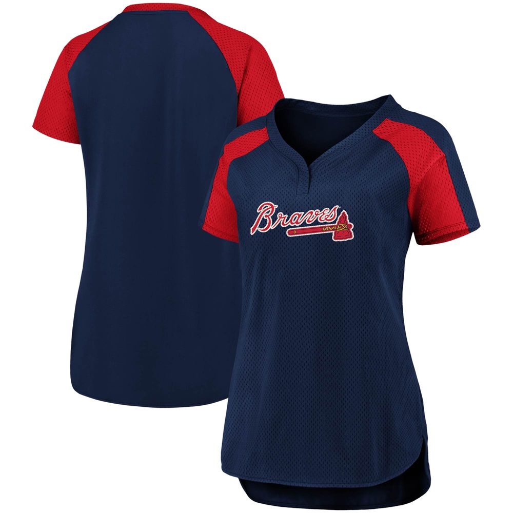 Atlanta Braves Fanatics Branded Bring It T-Shirt - Navy