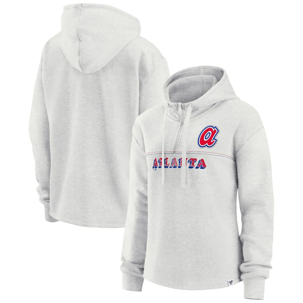 Women's Fanatics Branded White Chicago Cubs Series Pullover Sweatshirt