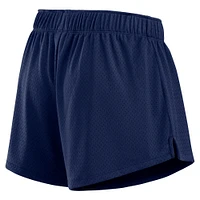 Short en maille Fanatics Atlanta Braves bleu marine pour femmes