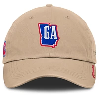Casquette ajustable Fanatics Tan Atlanta Braves Cooperstown Collection pour femmes