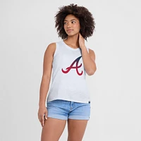 Débardeur blanc Activate Slub pour femme des Braves d'Atlanta Fanatics