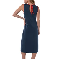 Robe longue G-III 4Her par Carl Banks pour femmes, bleu marine