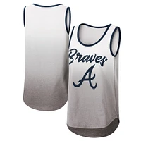 Débardeur pour femme G-III 4Her by Carl Banks Blanc Atlanta Braves Logo Opening Day