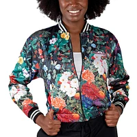 Veste entièrement zippée Marissa des Braves d'Atlanta Lusso noire pour femme