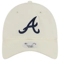 Atlanta Braves New Era Women's Mini 9TWENTY Adjustable Hat - White