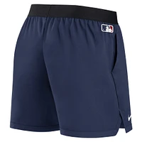 Short Nike Atlanta Braves Authentic Collection Team Performance pour femme - Bleu marine