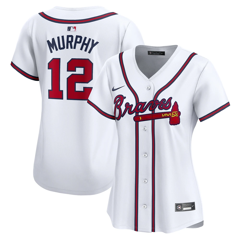 Women's Nike Sean Murphy White Atlanta Braves Home Limited Player Jersey