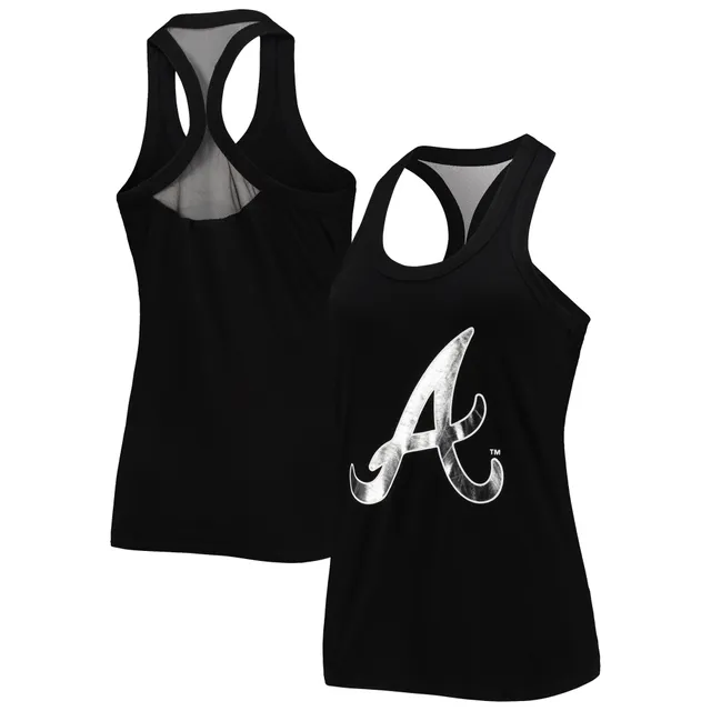 Lids Houston Astros The Wild Collective Women's Tonal Athleisure Racerback Tank  Top - Black