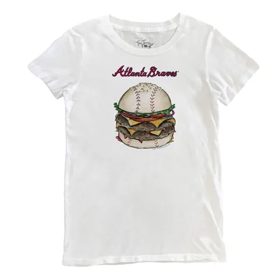 Lids Atlanta Braves Tiny Turnip Infant Slugger T-Shirt - White