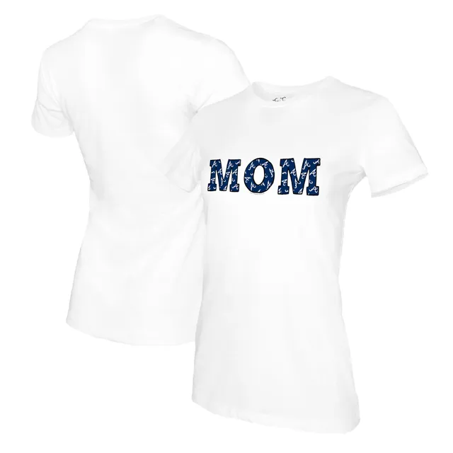 Lids Atlanta Braves Tiny Turnip Women's I Love Mom 3/4-Sleeve Raglan  T-Shirt - White/Navy