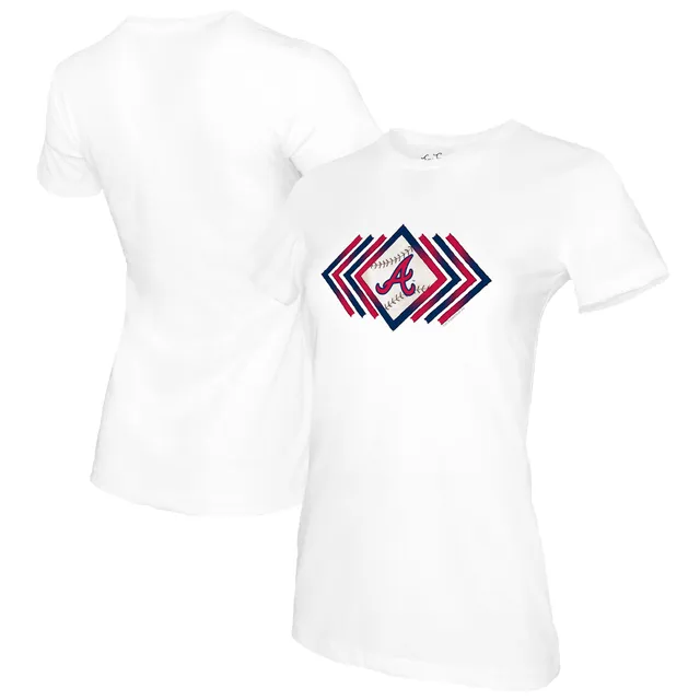 Lids Atlanta Braves Tiny Turnip Toddler Stacked T-Shirt - White