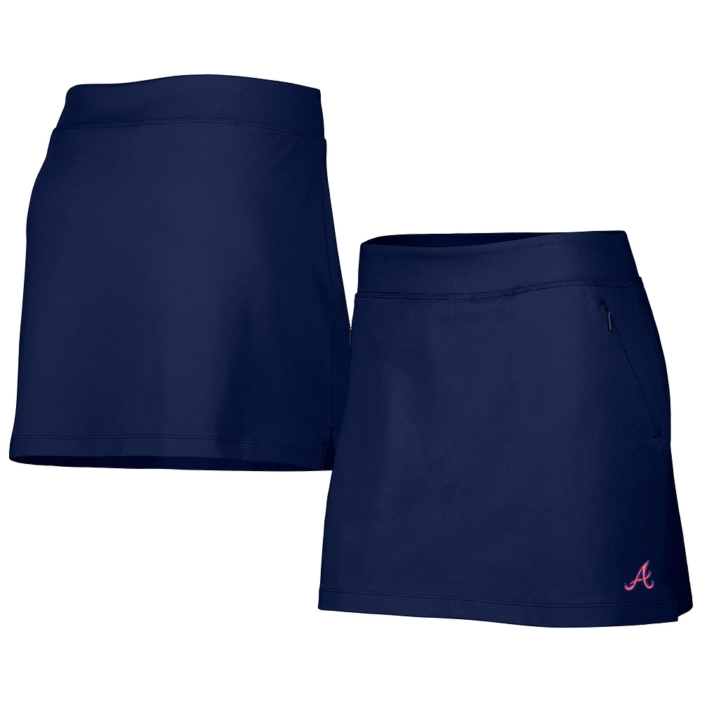 Jupe-short Aubrey IslandZone des Braves d'Atlanta Tommy Bahama pour femme, bleu marine