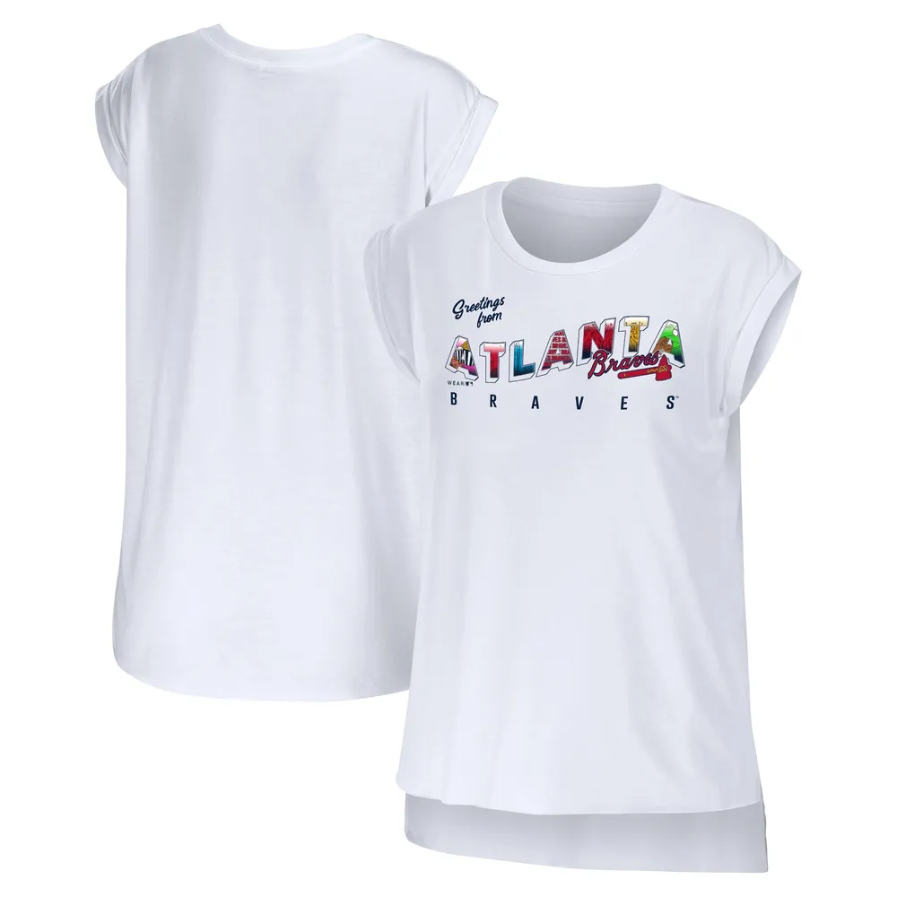 Atlanta Braves Fanatics Branded Logo City Pride T-Shirt - White