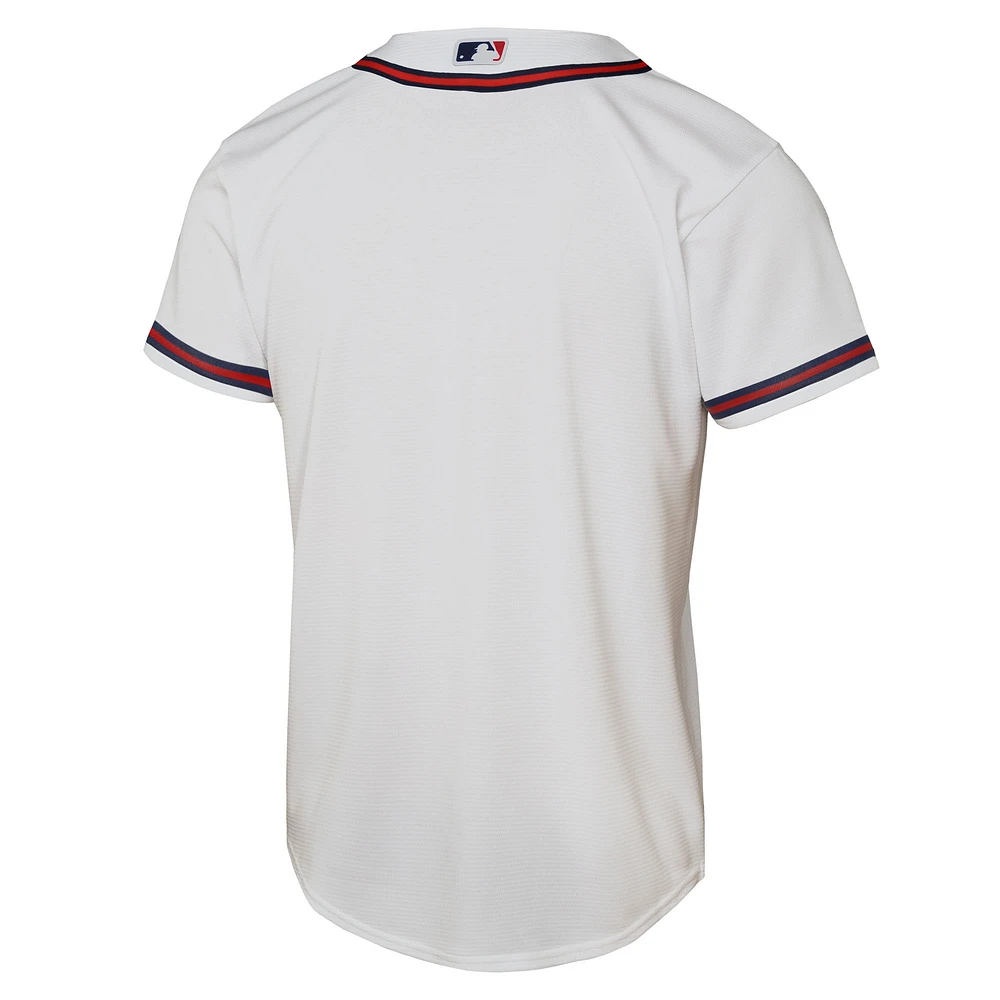 Youth Nike  White Atlanta Braves Home Replica 2.0 Jersey
