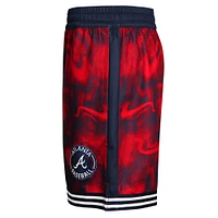Youth Navy/Red Atlanta Braves Outfielder Shorts