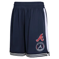 Youth  Navy Atlanta Braves Infielder Shorts