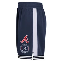 Youth  Navy Atlanta Braves Infielder Shorts