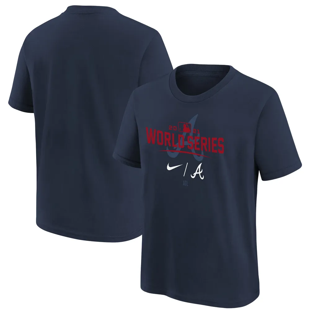 Official atlanta Braves Nike 2021 World Series Bound Icon T-Shirt