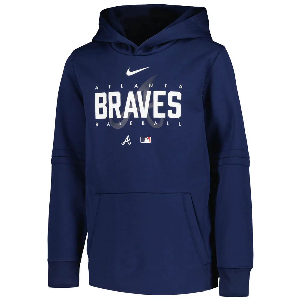 Atlanta Braves Youth Logo T-Shirt - Navy