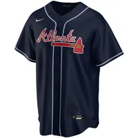 Men's Nike Atlanta Braves Ronald Acuna Jr. Replica Jersey (White) Small