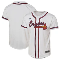 Youth Nike  White Atlanta Braves Home Replica 2.0 Jersey