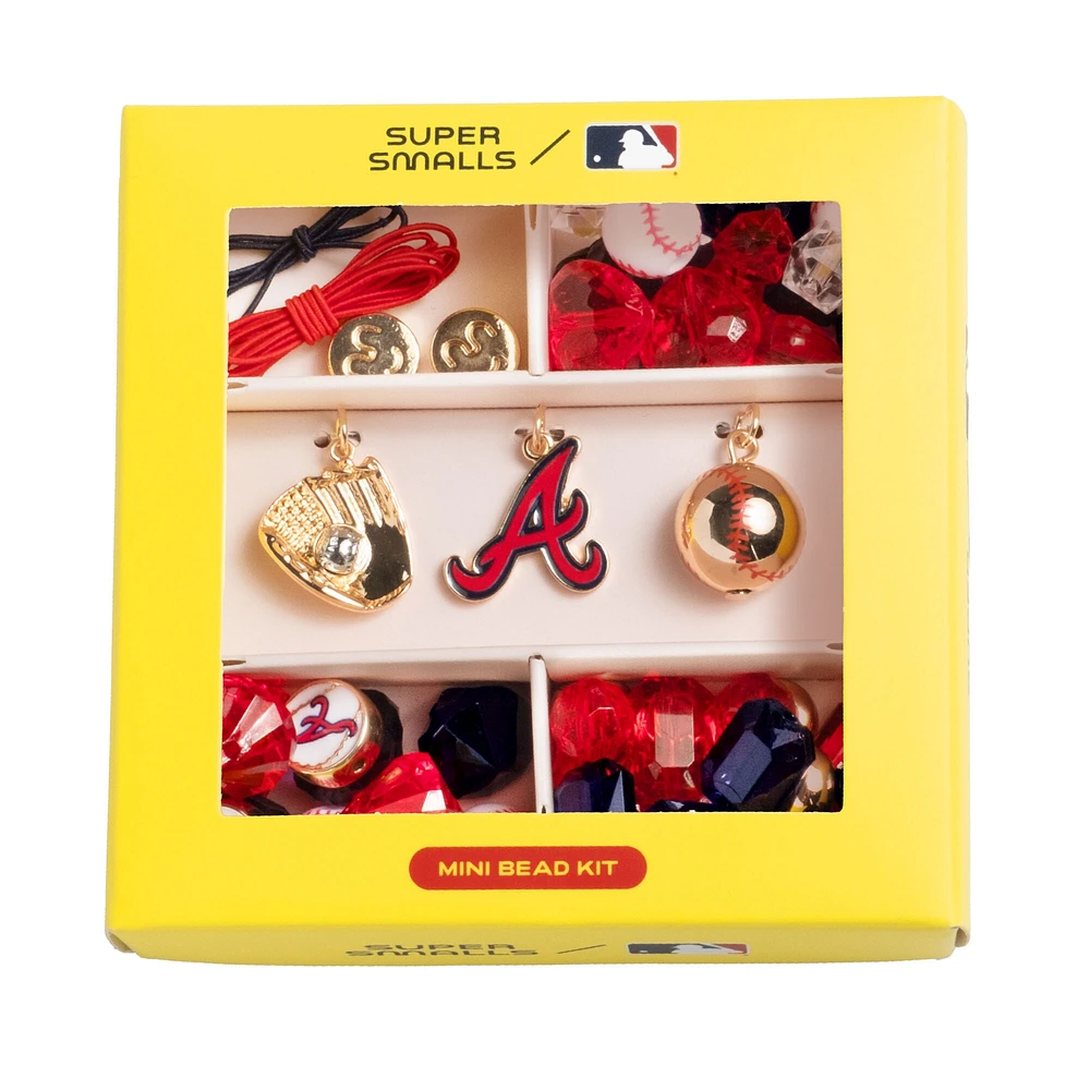 Kit de mini-perles pour jeunes Super Smalls des Braves d'Atlanta