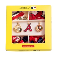 Kit de mini-perles pour jeunes Super Smalls des Braves d'Atlanta