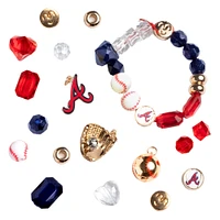 Kit de mini-perles pour jeunes Super Smalls des Braves d'Atlanta
