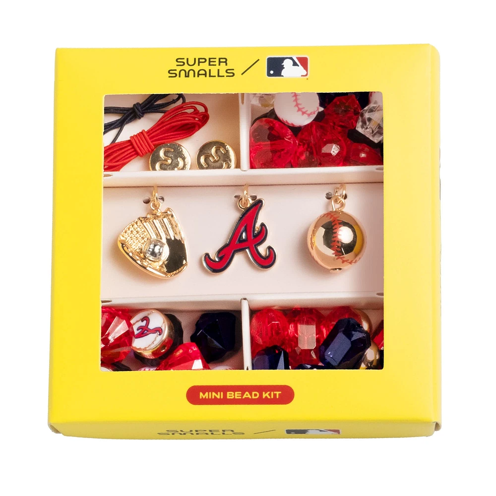 Kit de mini-perles pour jeunes Super Smalls des Braves d'Atlanta