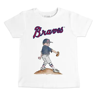 Lids Atlanta Braves Youth Stealing Home T-Shirt - Navy