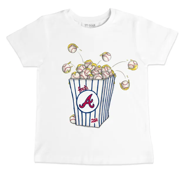 Lids Atlanta Braves Tiny Turnip Youth Baseball Babes T-Shirt