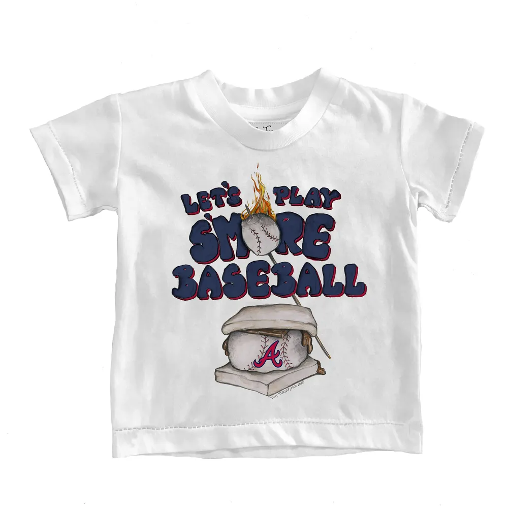 Lids Atlanta Braves Tiny Turnip Youth S'mores T-Shirt - White