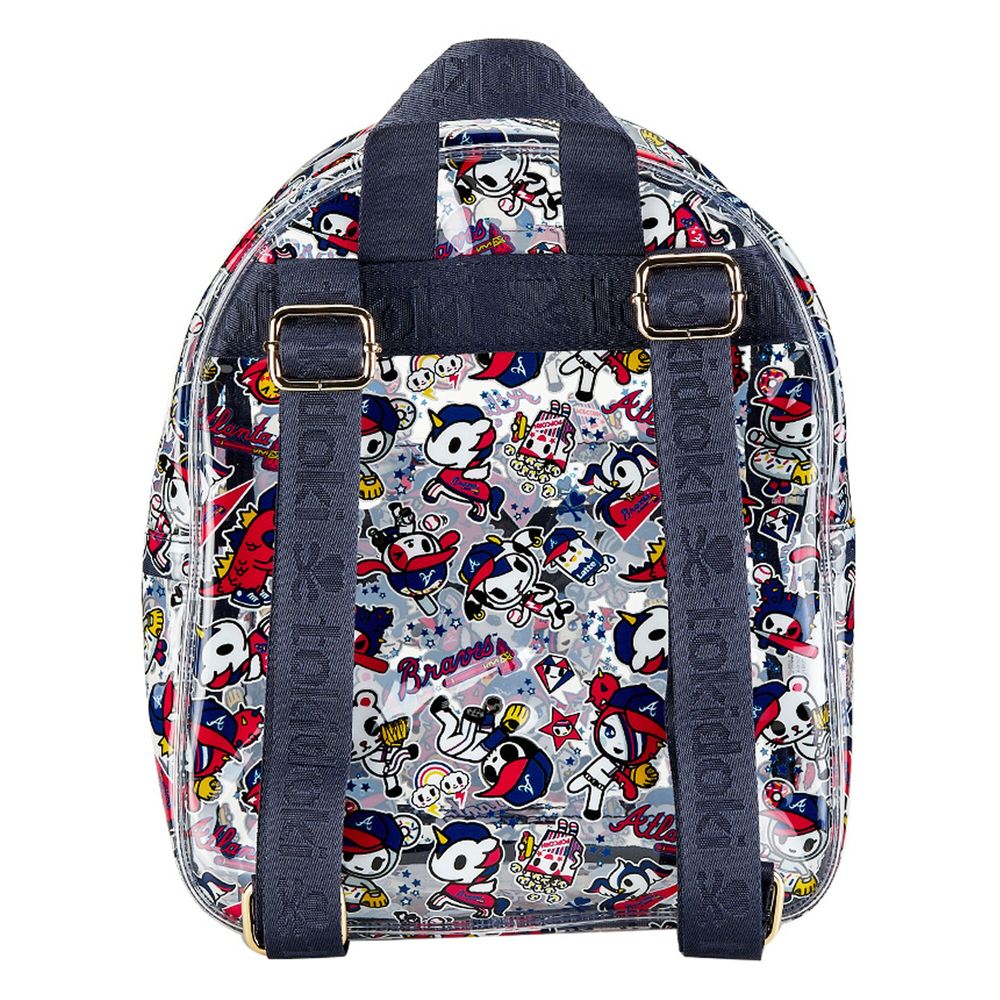 Youth tokidoki Atlanta Braves Clear Small Backpack