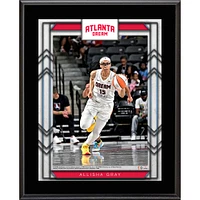 Allisha Gray Atlanta Dream 10.5" x 13" Sublimated Player Plaque