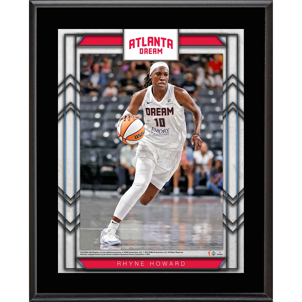 Rhyne Howard Atlanta Dream 10.5" x 13" Sublimated Player Plaque