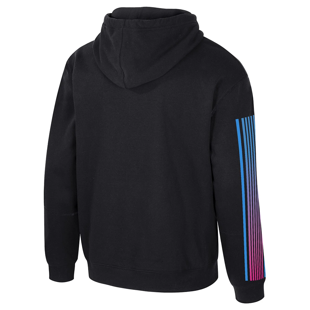 Sweat à capuche unisexe Stadium Essentials noir Atlanta Dream City Star Rebel Edition