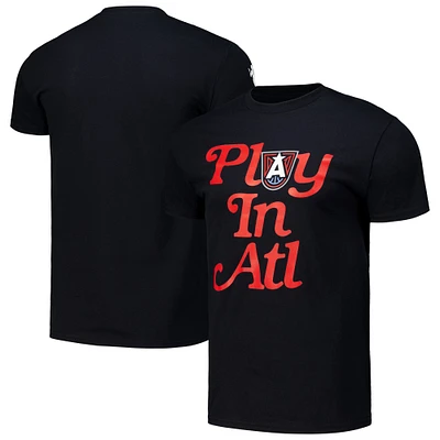 Unisex Black Atlanta Dream Play T-Shirt