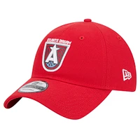 Unisex New Era Red Atlanta Dream Core Logo 9TWENTY Adjustable Hat