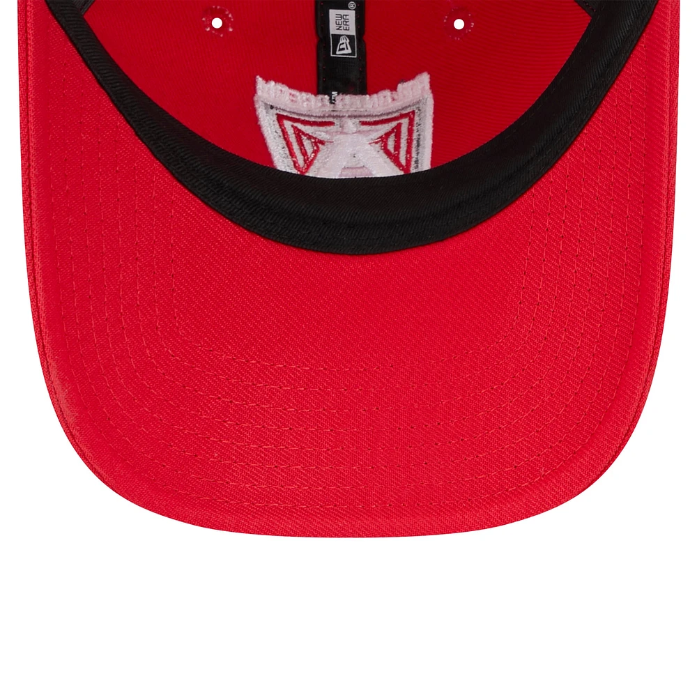 Casquette réglable unisexe New Era rouge Atlanta Dream Core Logo 9TWENTY