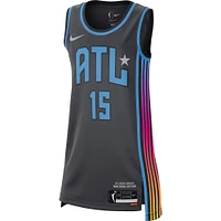 Maillot de joueur la victoire unisexe Nike Tiffany Hayes noir Atlanta Dream Rebel Edition