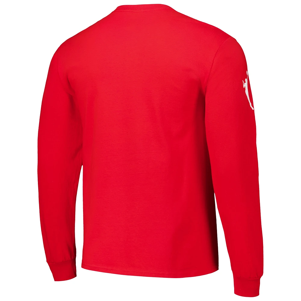 Unisex Red Atlanta Dream Play Long Sleeve T-Shirt